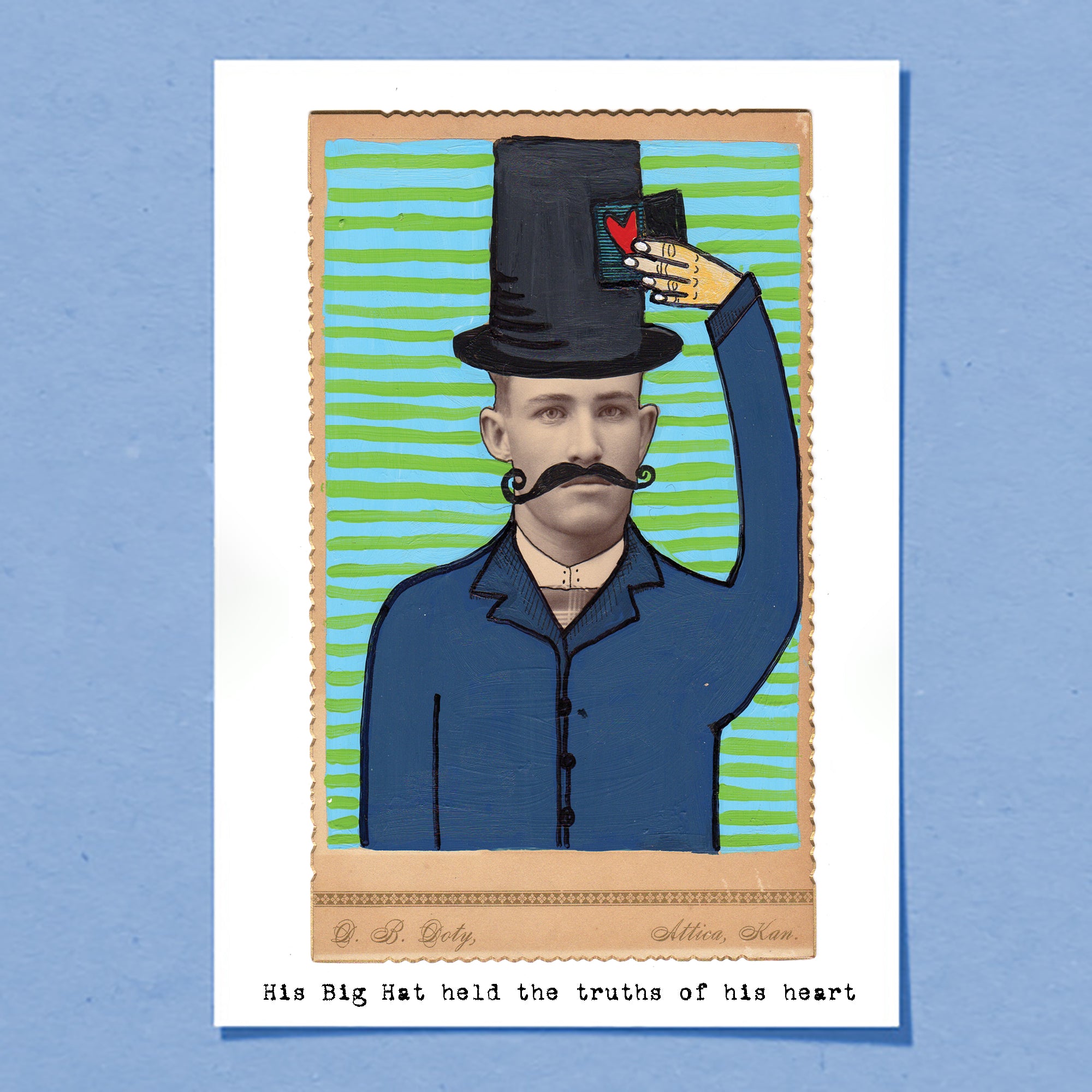 Big Hat | Greeting Card