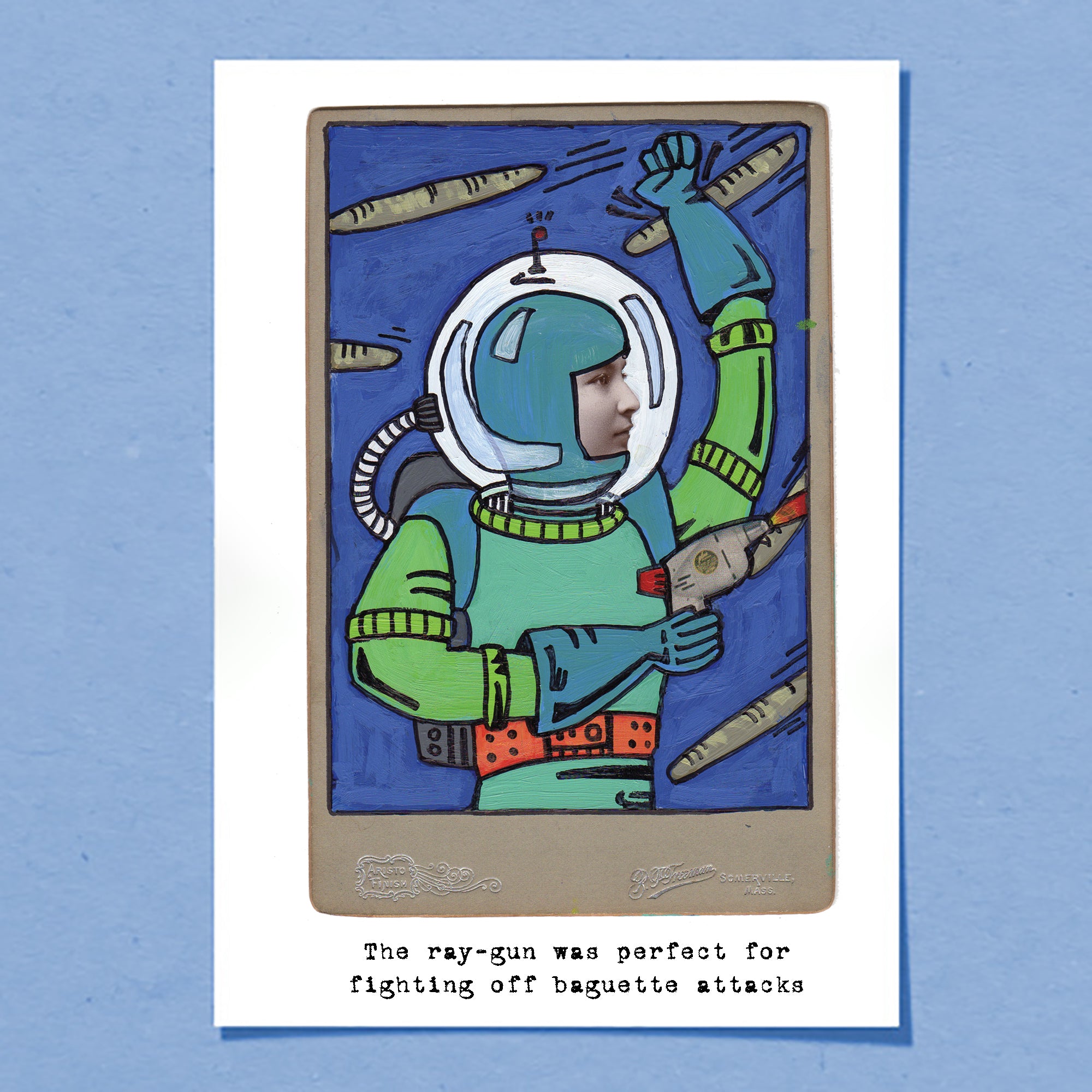 Raygun | Greeting Card