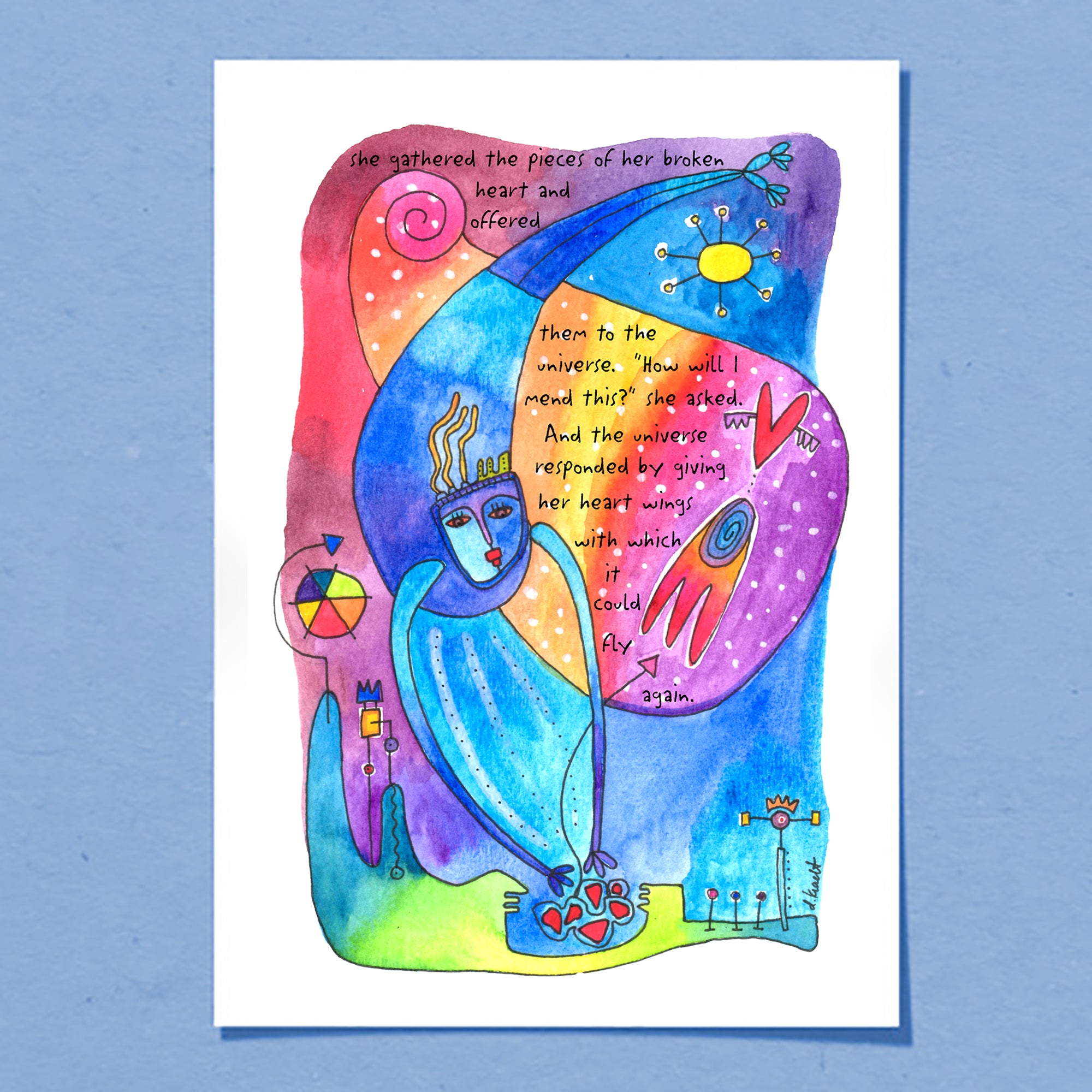 Broken Heart | Greeting Card