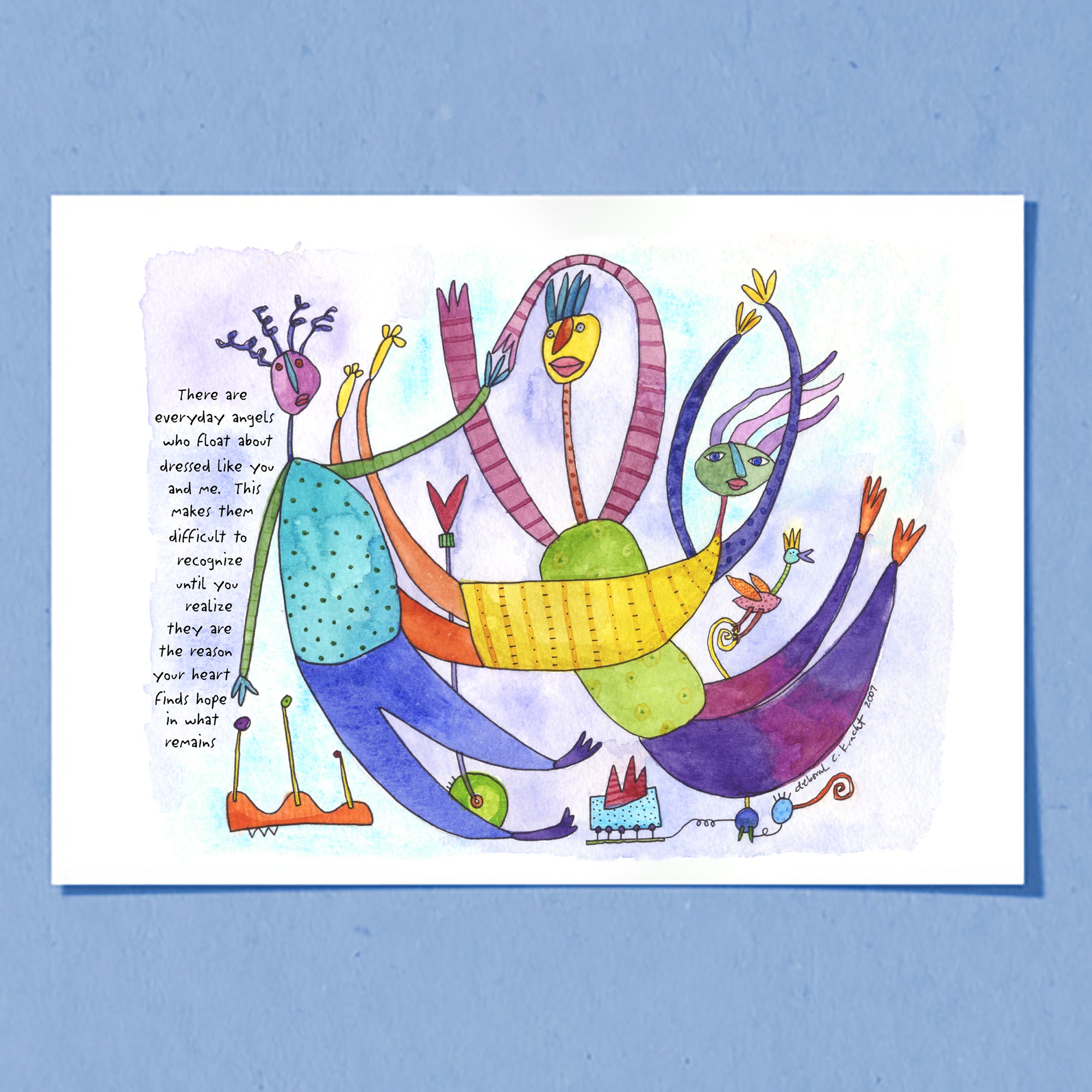 Everyday Angels | Greeting Card