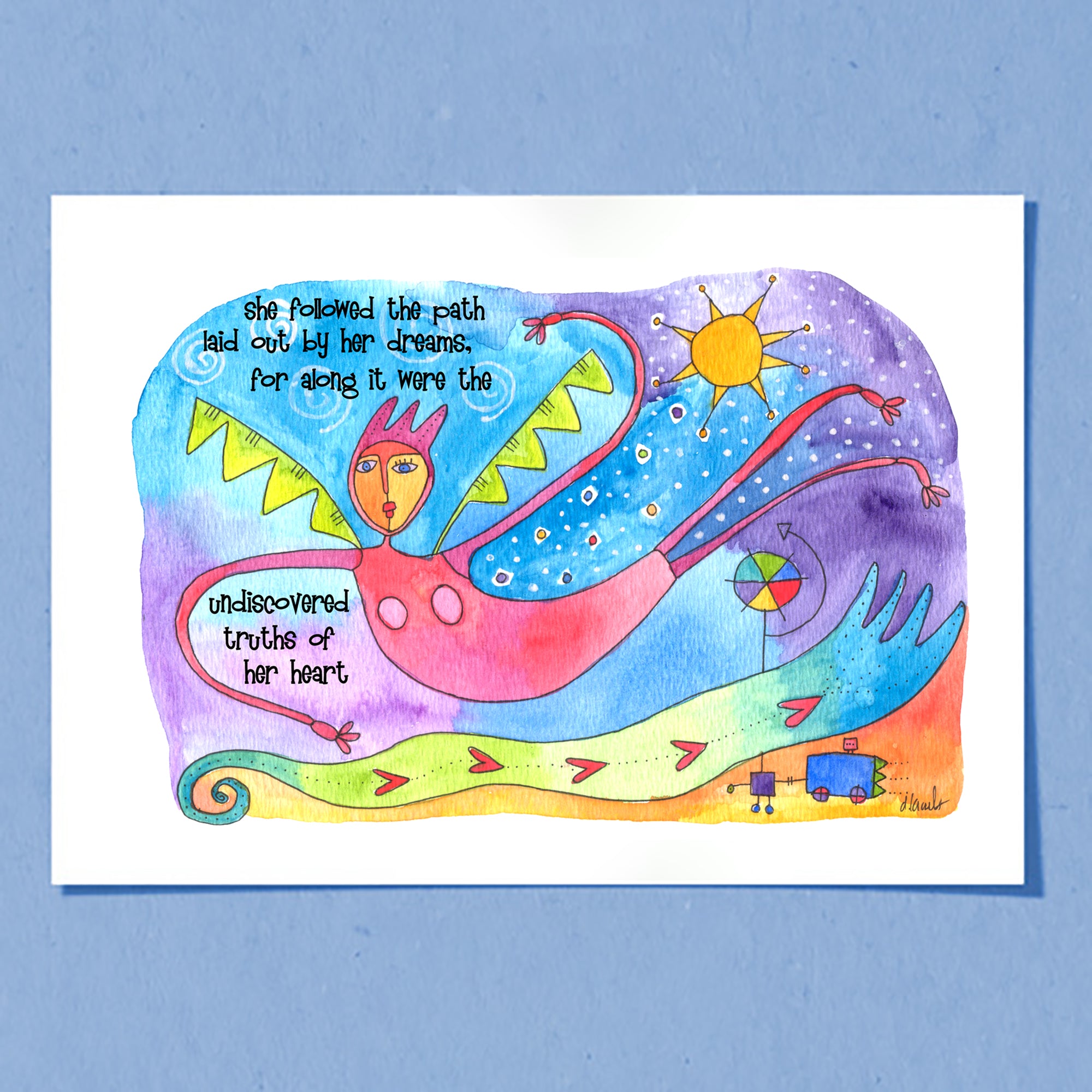 Heart Path | Greeting Card